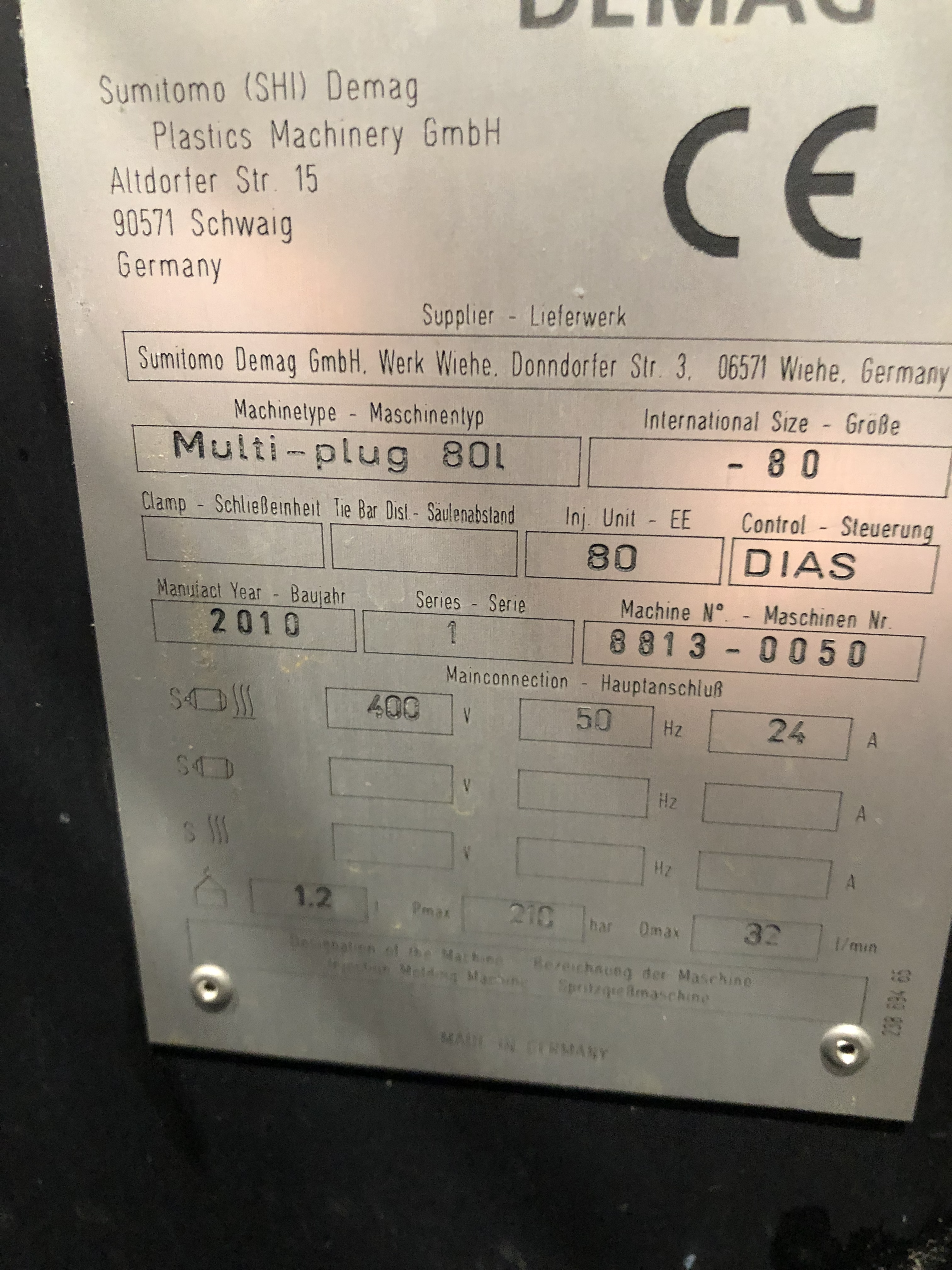 DEMAG Multi-plug 80 L